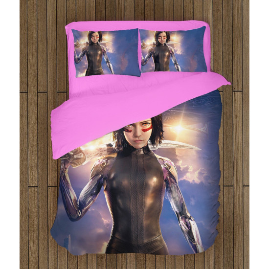 3D povlečení s přikrývkou - Alita