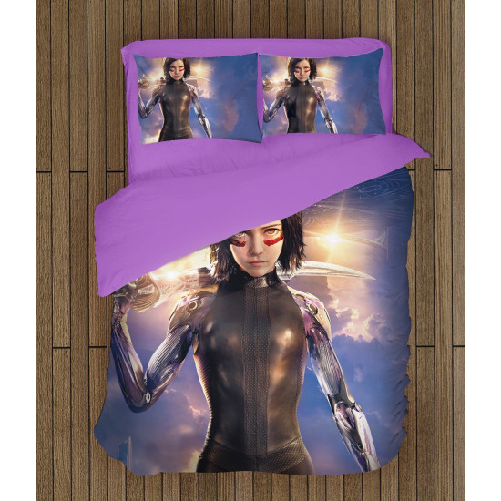 3D povlečení s přikrývkou - Alita
