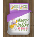 Povlečení s přikrývkou - Rabbit Happy Easter