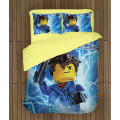 3D ložní soupravy s přikrývkou - Ninjago