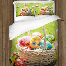 Povlečení s přikrývkou - Easter Basket