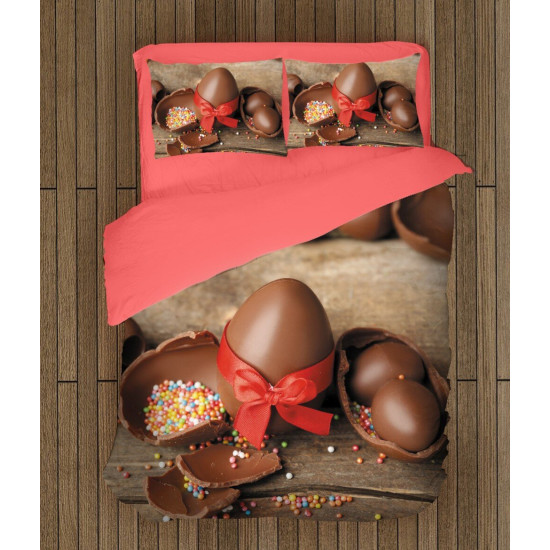 Ložní soupravy s přikrývkou - Chocolate Eggs