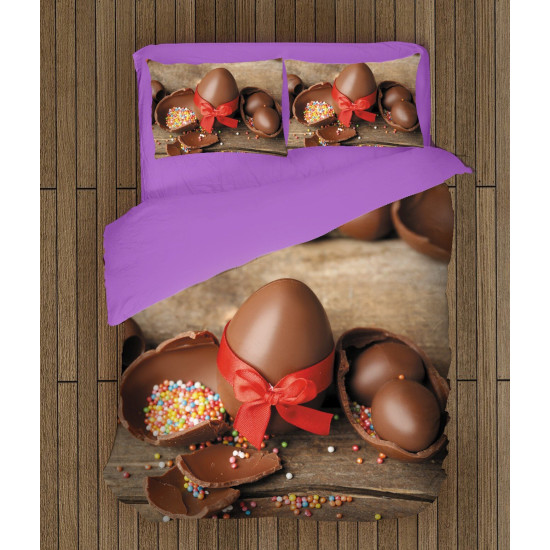Ložní soupravy s přikrývkou - Chocolate Eggs