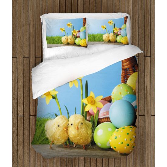 Povlečení s přikrývkou - Easter Chicks