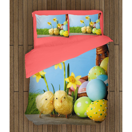 Povlečení s přikrývkou - Easter Chicks