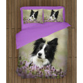 Ložní souprava - Collie and Flowers