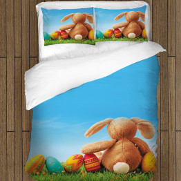 Povlečení s přikrývkou - Easter Meadow