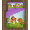 3D povlečení s přikrývkou - Three Little Pigs