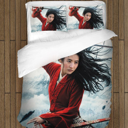 Povlečení s přikrývkou - Mulan Warrior