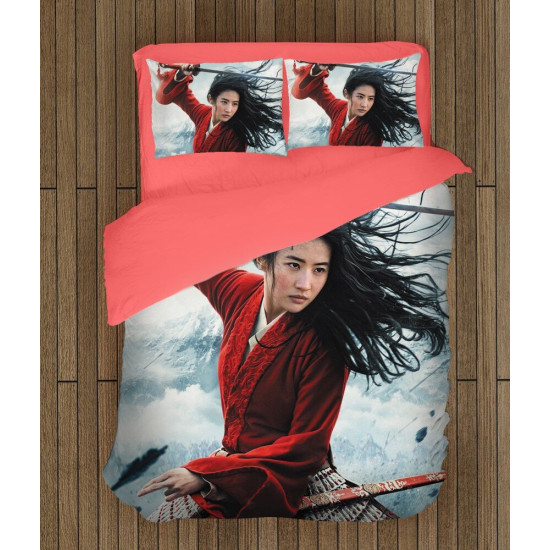 Povlečení s přikrývkou - Mulan Warrior