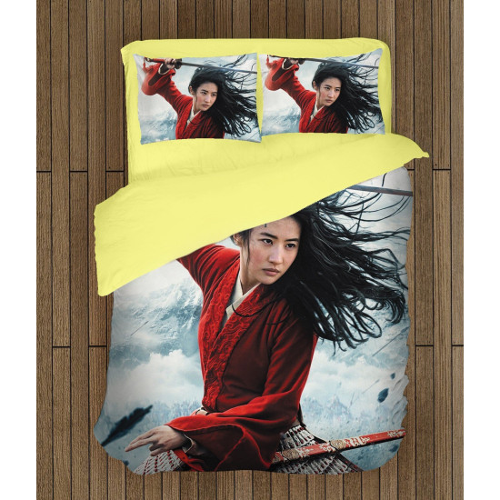 Povlečení s přikrývkou - Mulan Warrior