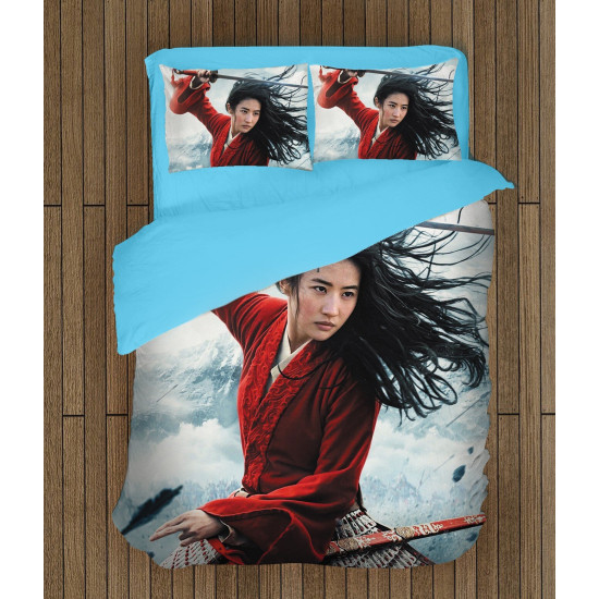 Povlečení s přikrývkou - Mulan Warrior
