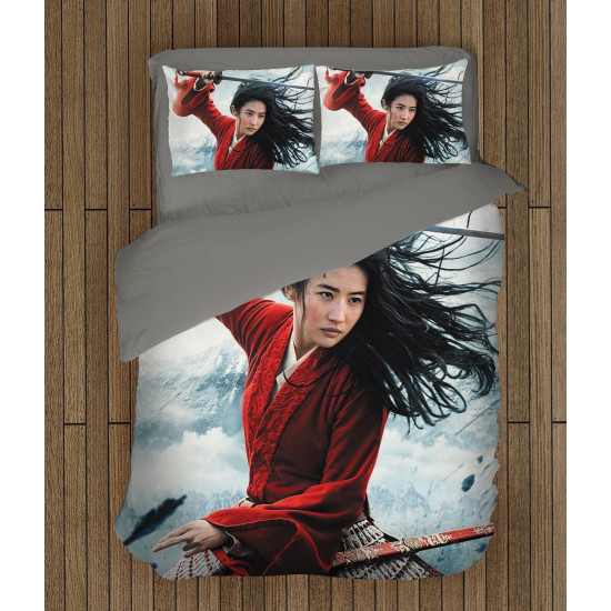 Povlečení s přikrývkou - Mulan Warrior
