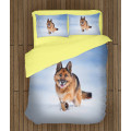 Povlečení s přikrývkou - Snow German Shepherd