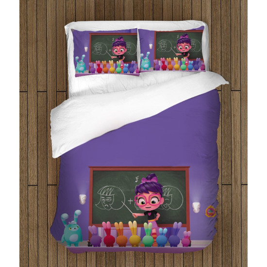 Ložní soupravy s přikrývkou - Abby Hatcher Teacher
