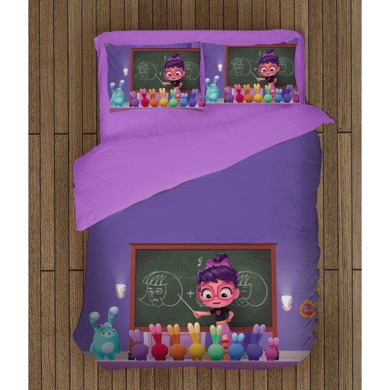 Ložní soupravy s přikrývkou - Abby Hatcher Teacher