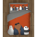 Ložní soupravy s přikrývkou - We Bare Bears Dark