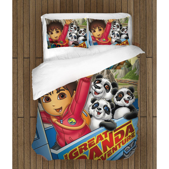 Dětská ložní souprava - Go Diego Go!