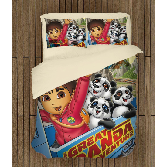 Dětská ložní souprava - Go Diego Go!