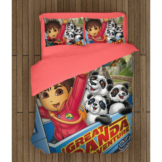 Dětská ložní souprava - Go Diego Go!