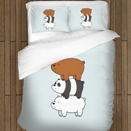 Povlečení s přikrývkou - We Bare Bears