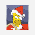Měkká deka - Christmas Homer Simpson