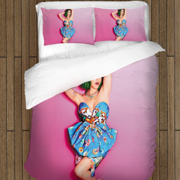 3D povlečení s přikrývkou - Katy Perry Pink