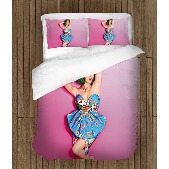 3D povlečení s přikrývkou - Katy Perry Pink