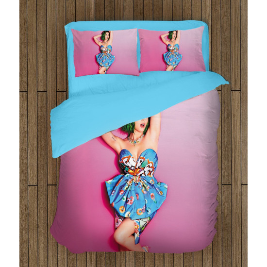 3D povlečení s přikrývkou - Katy Perry Pink