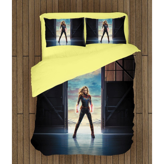 Ložní soupravy s přikrývkou - Captain Marvel
