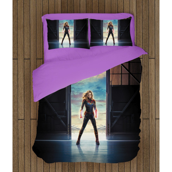 Ložní soupravy s přikrývkou - Captain Marvel