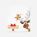 Vánoční deka na postel 3D  - Merry Christmas