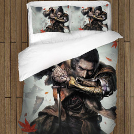 3D povlečení s přikrývkou - Sekiro