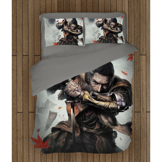 3D povlečení s přikrývkou - Sekiro