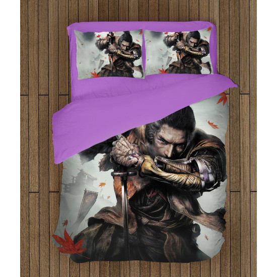 3D povlečení s přikrývkou - Sekiro