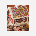 Vánoční deka 3D - Christmas Candy House