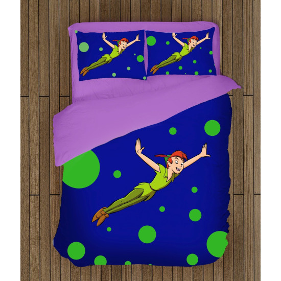 3D dětská ložní souprava - Peter Pan