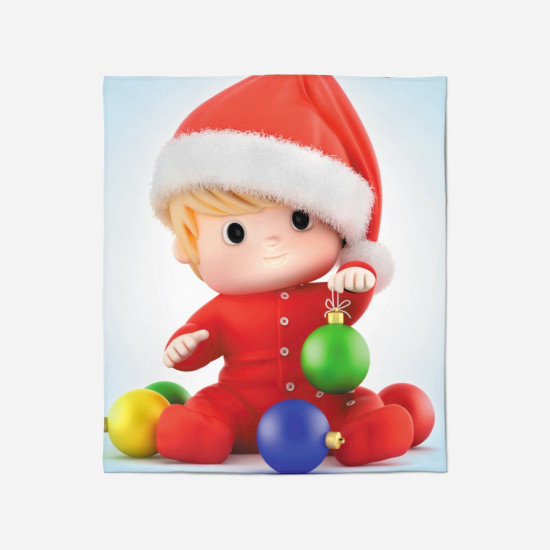 Měkká Vánoční deka - Christmas Baby
