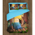 Povlečení s přikrývkou - Adventure Time Finn Ans Jake