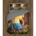 Povlečení s přikrývkou - Adventure Time Finn Ans Jake