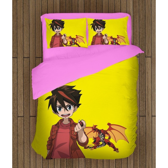 3D povlečení s přikrývkou - Bakugan