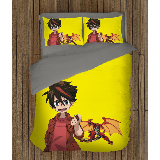 3D povlečení s přikrývkou - Bakugan