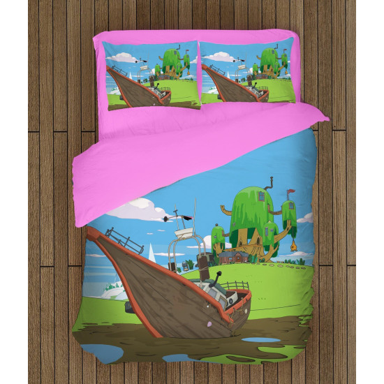 3D ložní souprava - Adventure Time