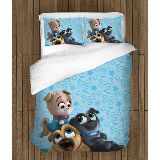 Dětská ložní souprava - 3D Puppy Dog Pals