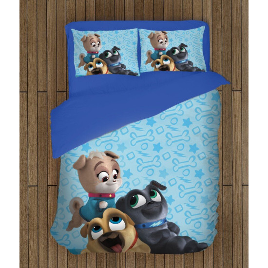 Dětská ložní souprava - 3D Puppy Dog Pals