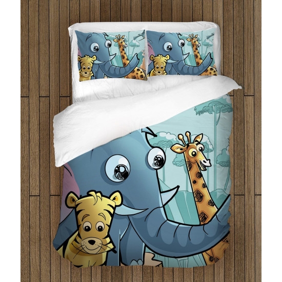 3D přikrývka - Zoo