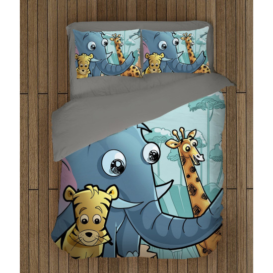 3D přikrývka - Zoo