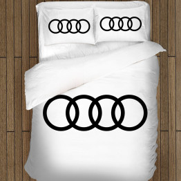 Povlečení s přikrývkou - Audi Logo