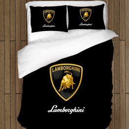 Ložní soupravy s přikrývkou - Lamborghini Logo