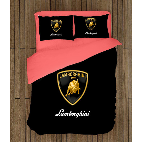 Ložní soupravy s přikrývkou - Lamborghini Logo